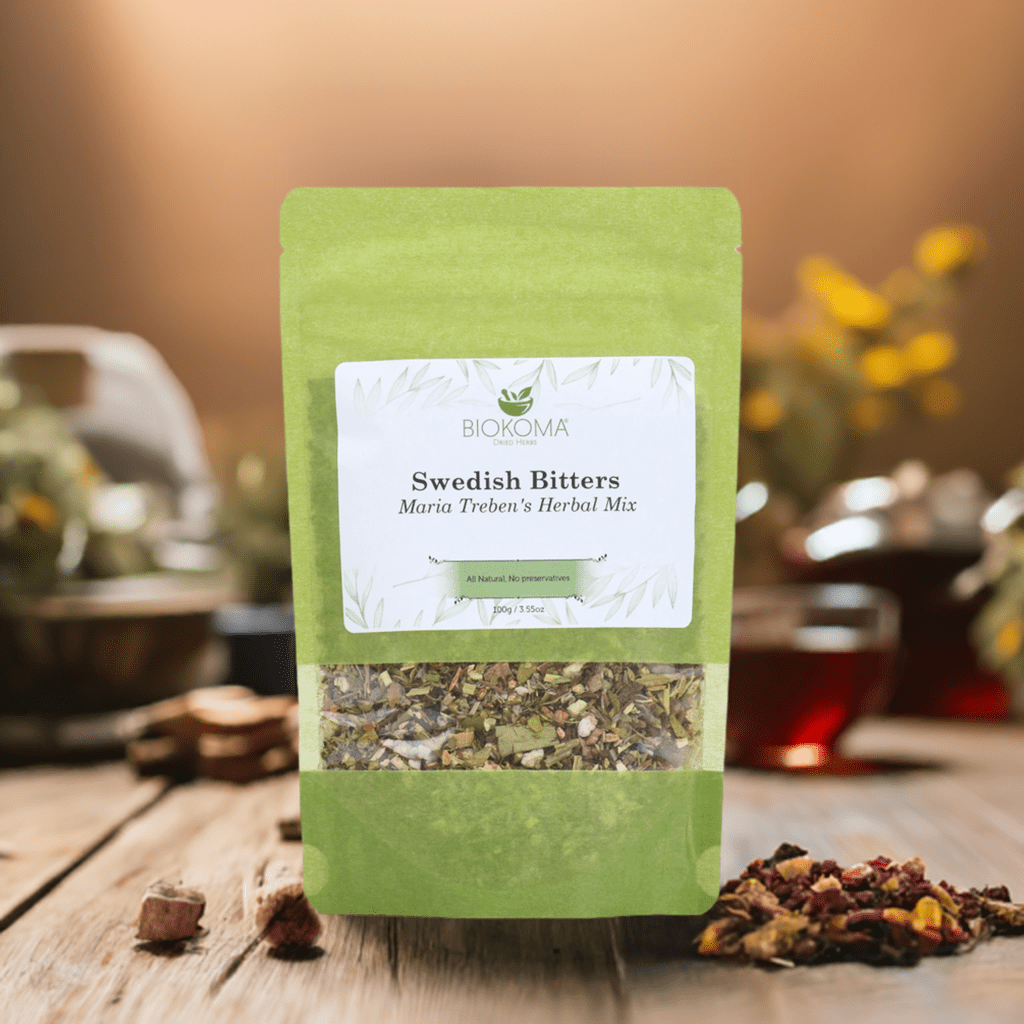 Swedish Bitters Maria Treben's Herbal Blend 100g 3.55oz - BIOKOMA® - Dried Herbs