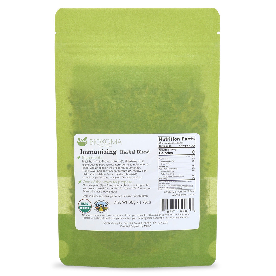 Blend Herb - Immunizing Organic Blend 50g 1.76oz
