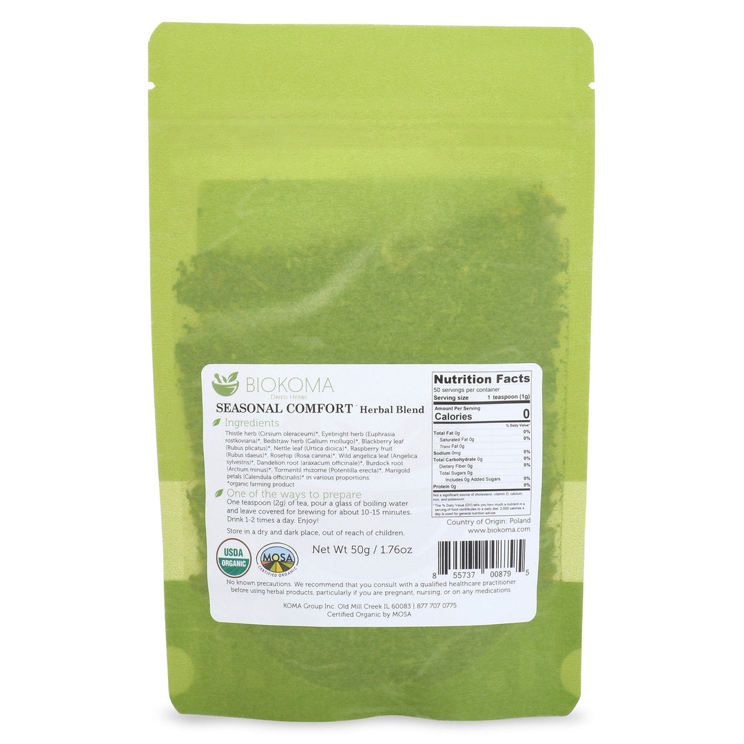 Blend Herb - Seasonal Comfort Organic Blend 50g 1.76oz