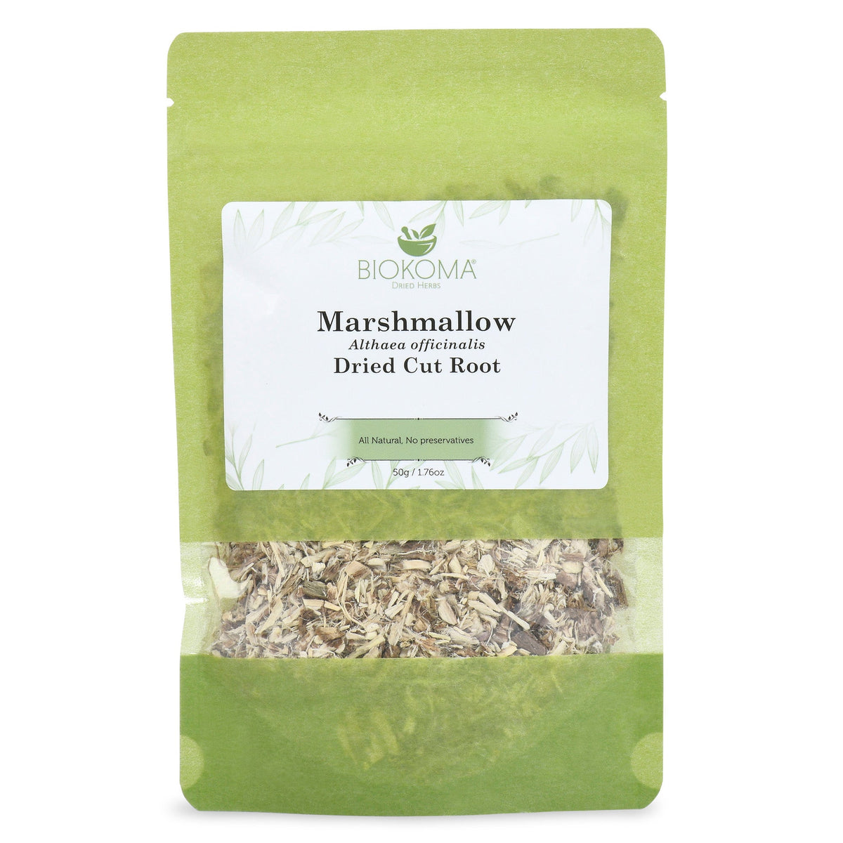 Buy Marshmallow Althaea Officinalis Dried Cut Root 50g Herbal Tea