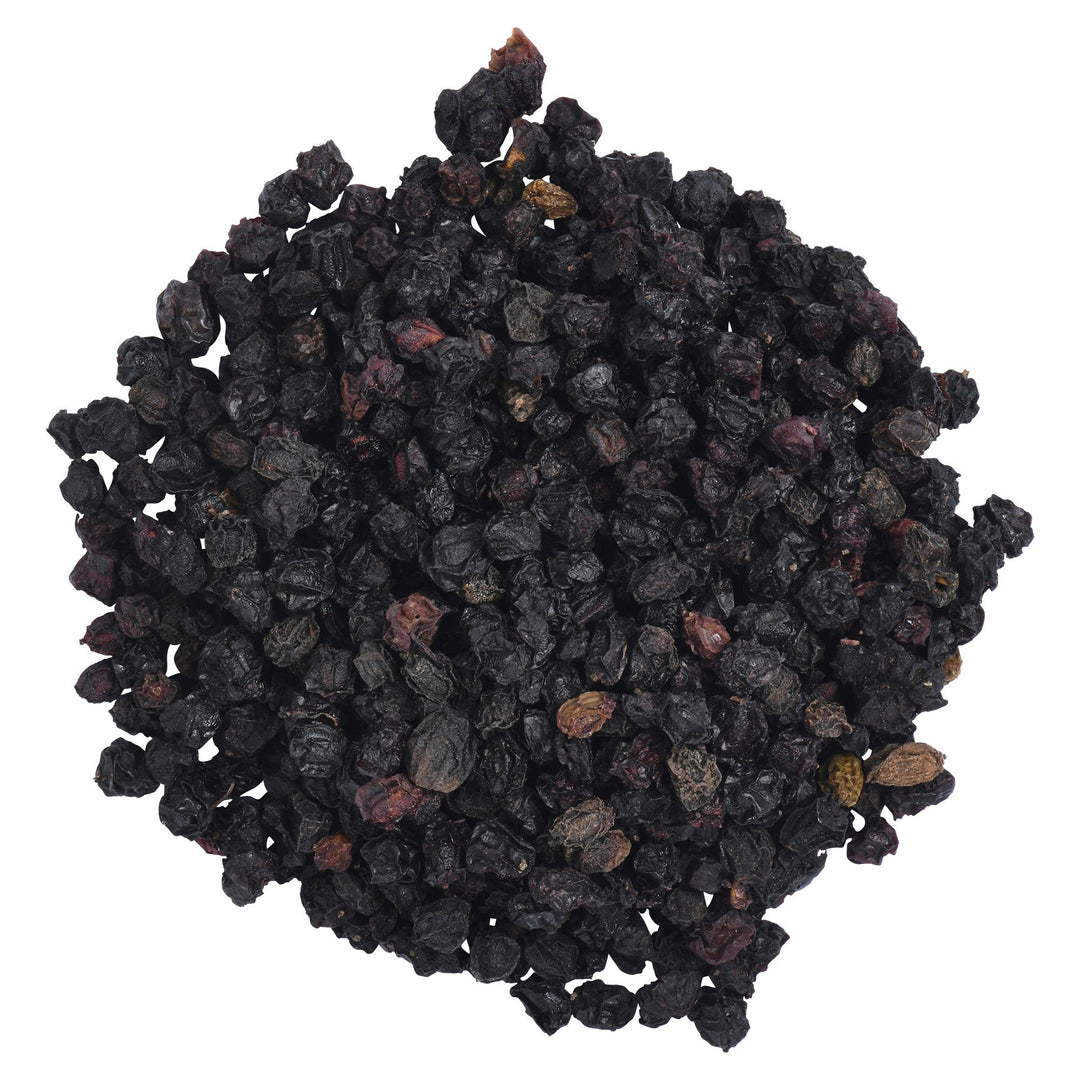 Elderberries (Sambucus nigra) Organic Dried Fruits 100g 3.55oz - BIOKOMA® - Dried Herbs