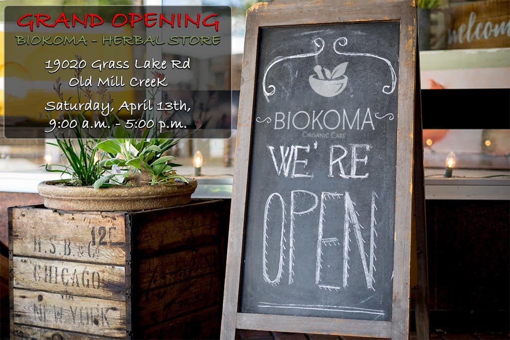 Biokoma Store - Grand Opening - BIOKOMA® - Dried Herbs