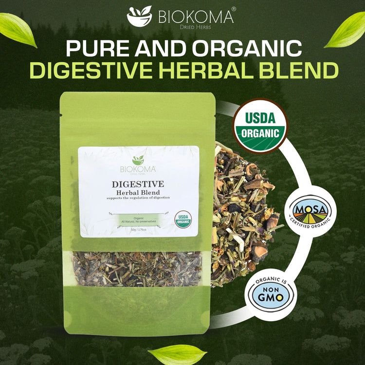 Digestive Organic Blend 50g 1.76oz - BIOKOMA® - Dried Herbs