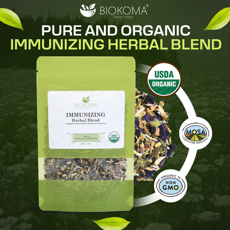 Immunizing Organic Blend 50g 1.76oz - BIOKOMA® - Dried Herbs
