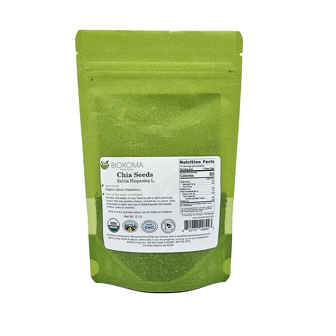 Chia (Salvia Hispanica L.) Organic Seeds