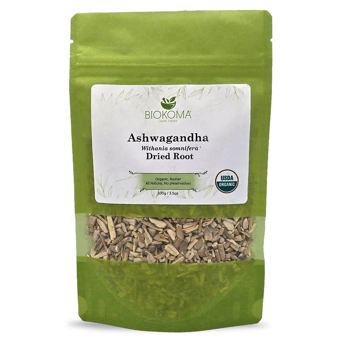Biokoma Ashwagandha (Withania somnifera) Organic Dried Root