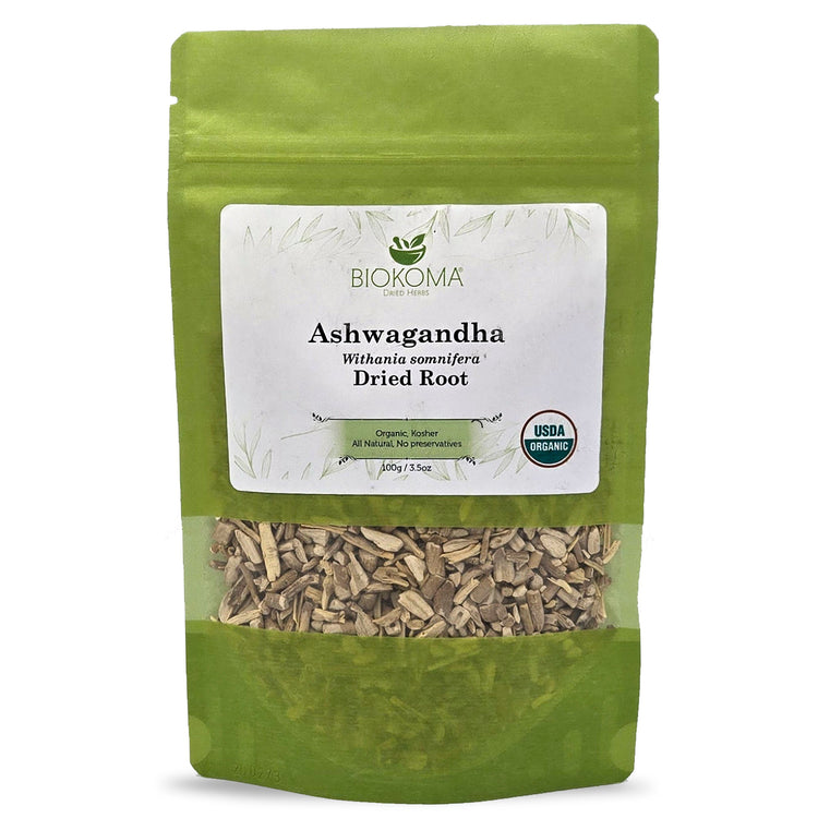 Biokoma Ashwagandha (Withania somnifera) Organic Dried Root