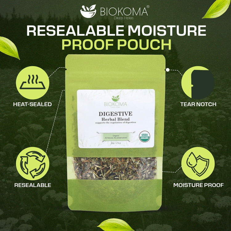 Digestive Organic Blend 50g 1.76oz - BIOKOMA® - Dried Herbs