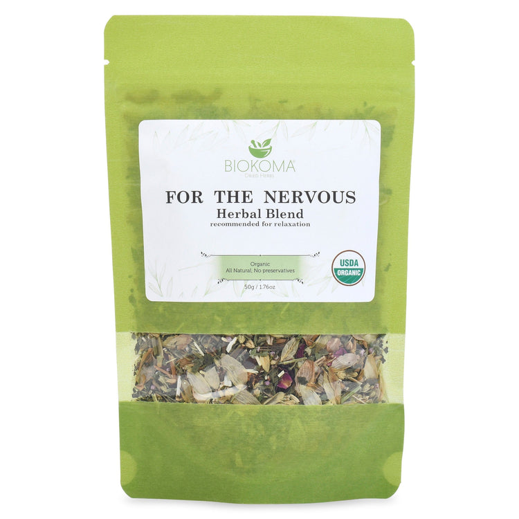 For The Nervous Organic Blend 50g 1.76oz - 03.01.2024 - BIOKOMA® - Dried Herbs
