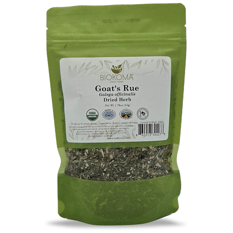 Goat's Rue (Galega officinalis) Organic Dried Herb 50g 1.76oz - BIOKOMA® - Dried Herbs