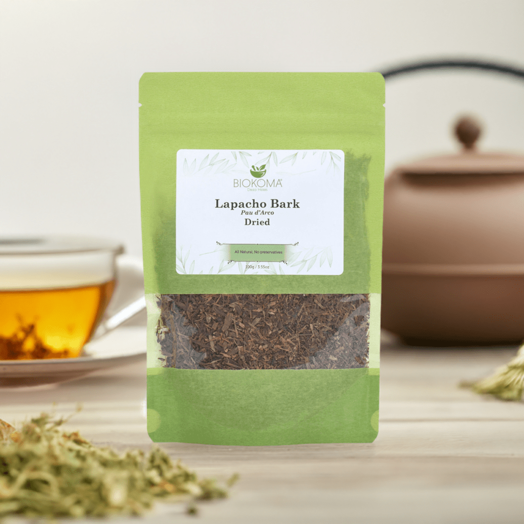 Lapacho Bark (Pau d’Arco) Dried Herbs 100g 3.55oz - BIOKOMA® - Dried Herbs