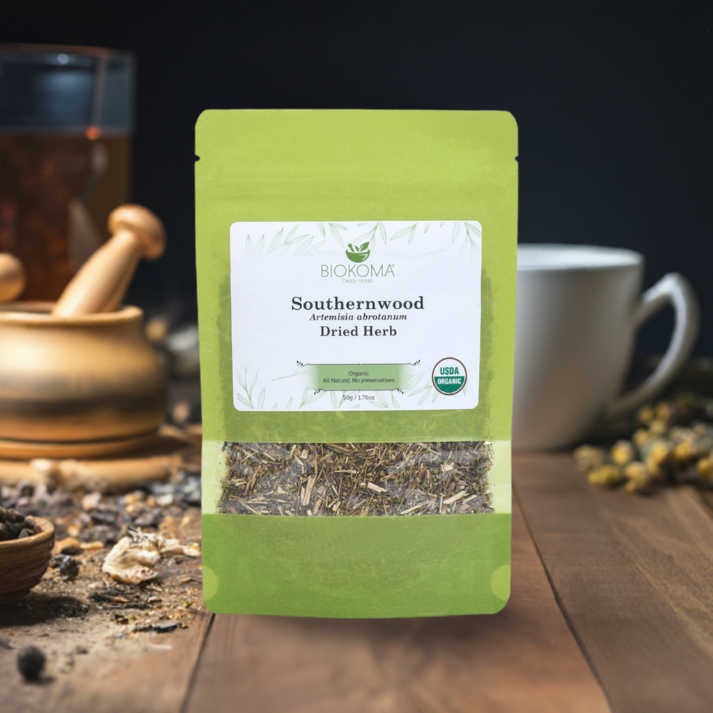 Southernwood (Artemisia abrotanum) Organic Dried Herb 