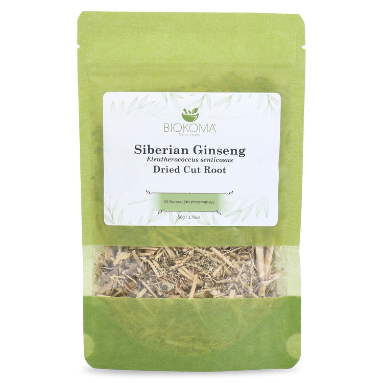 Siberian Ginseng (Eleutherococcus senticosus) Dried Cut Root