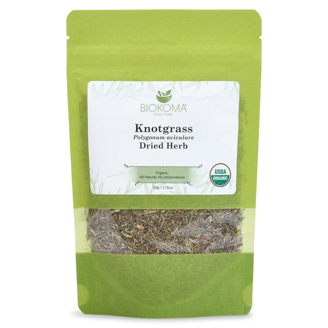 Knotgrass (Polygonum aviculare) Organic Dried Herb 50g 1.76oz - 01.01.2027 - BIOKOMA® - Dried Herbs