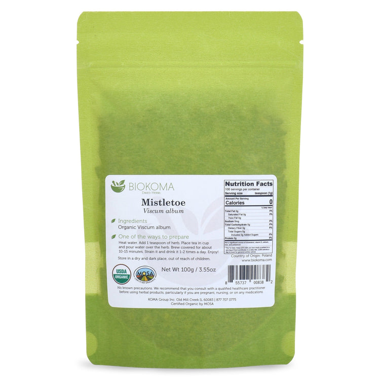Mistletoe (Viscum Album) Organic Dried Herbal Tea