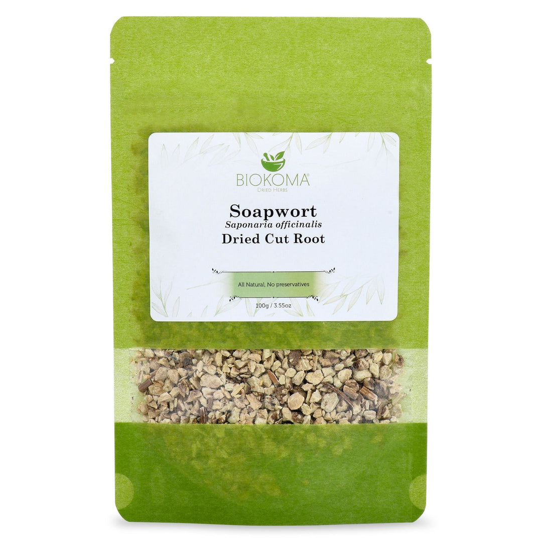 Soapwort (Saponaria officinalis) Dried Root 100g 3.55oz - 11.07.2026 - BIOKOMA® - Dried Herbs