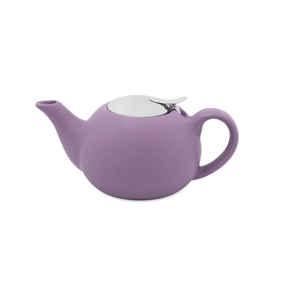 Ceramic Pot with Infuser - Purple | Biokoma.com