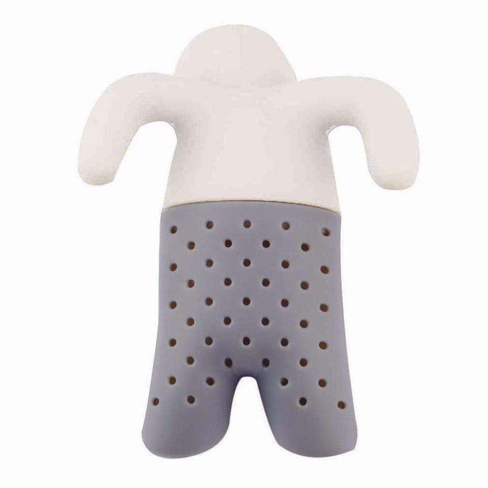 Silicone Little Man Tea Herb Infuser Strainer | Biokoma.com