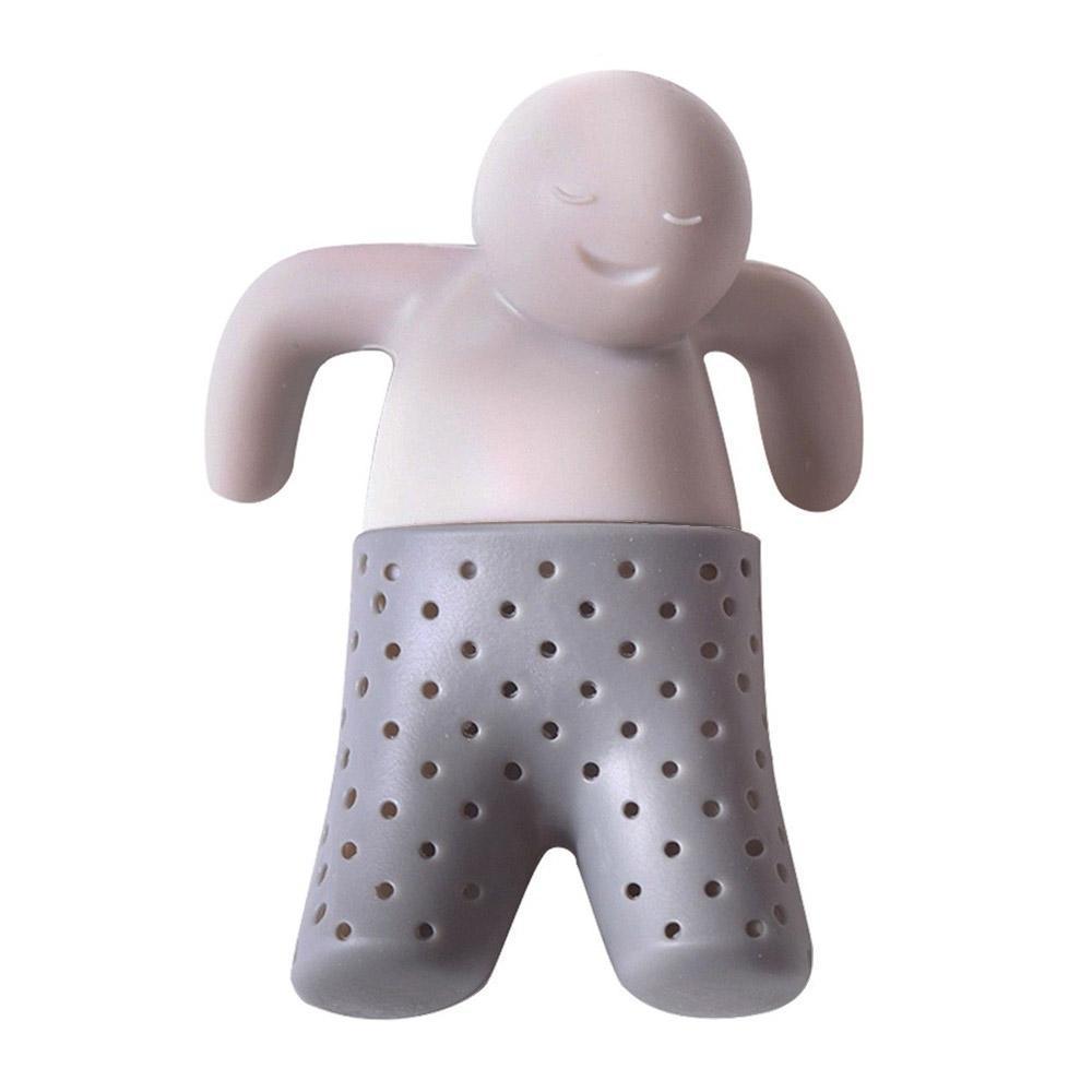 Silicone Little Man Tea Herb Infuser Strainer | Biokoma.com