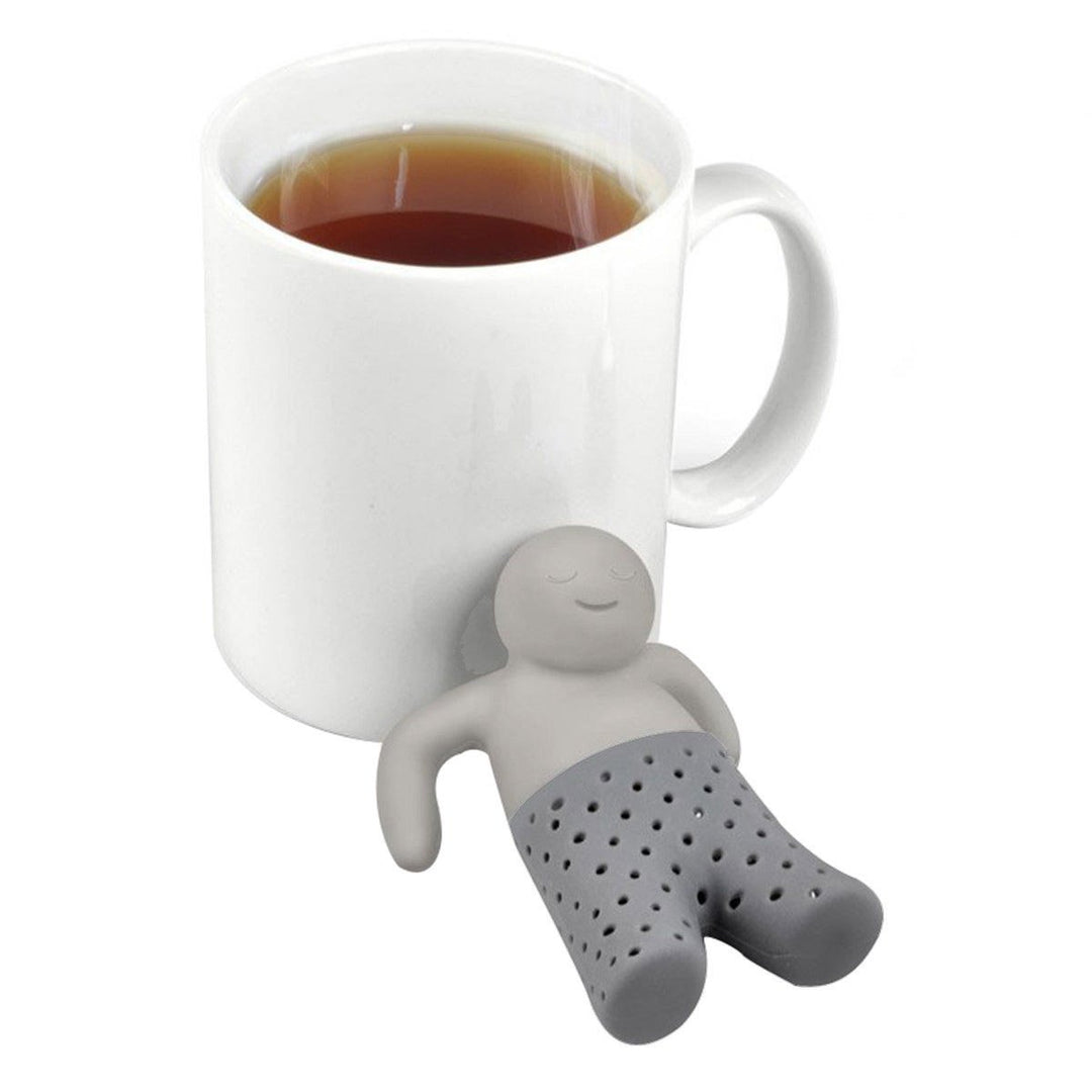 Silicone Little Man Tea Herb Infuser Strainer | Biokoma.com