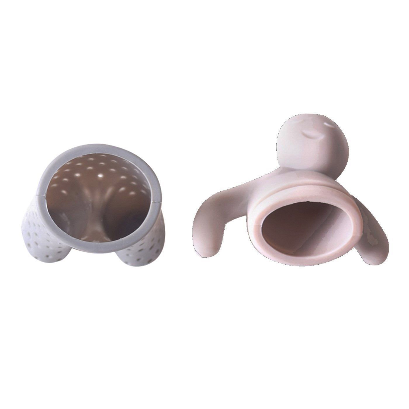 Silicone Little Man Tea Herb Infuser Strainer | Biokoma.com