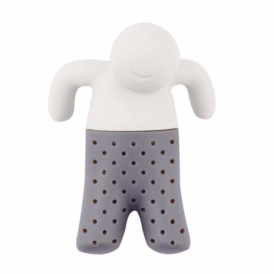 Silicone Little Man Tea Herb Infuser Strainer | Biokoma.com
