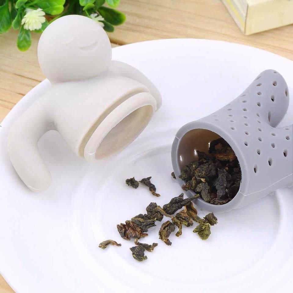Silicone Little Man Tea Herb Infuser Strainer | Biokoma.com