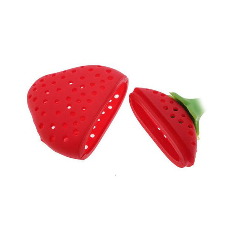 Silicone Strawberry Tea Herb Infuser Strainer | Biokoma.com