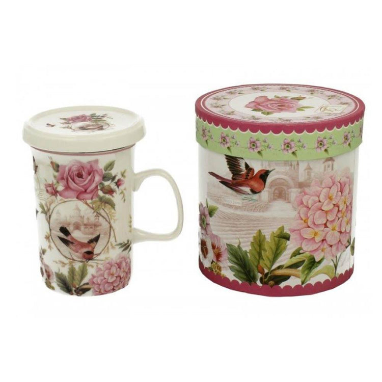 Tea Herb Mug Cup with Infuser and Lid Herbal Infuser