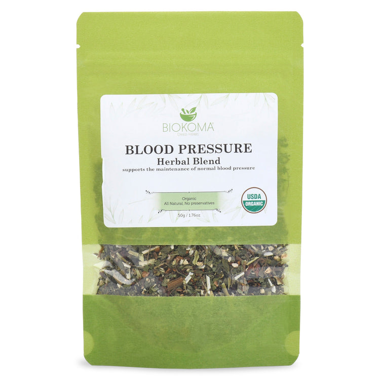 Biokoma Blood Pressure Organic Herbal Tea Blend 50g 1.76oz