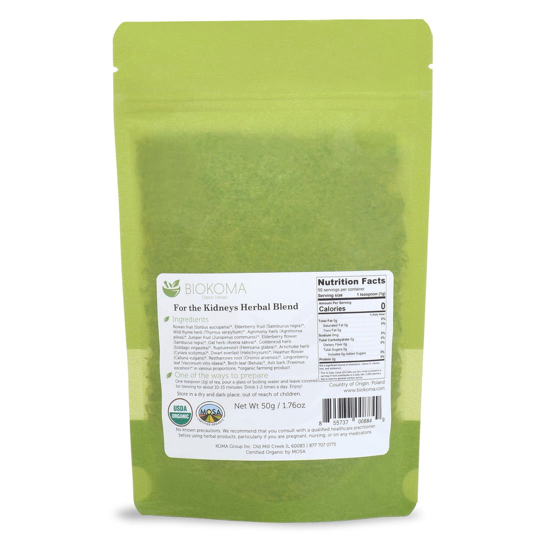 Blend Herb - For The Kidneys Organic Blend 50g 1.76oz