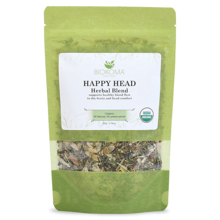 Blend Herb - Happy Head Organic Herbal Blend 50g 1.76oz
