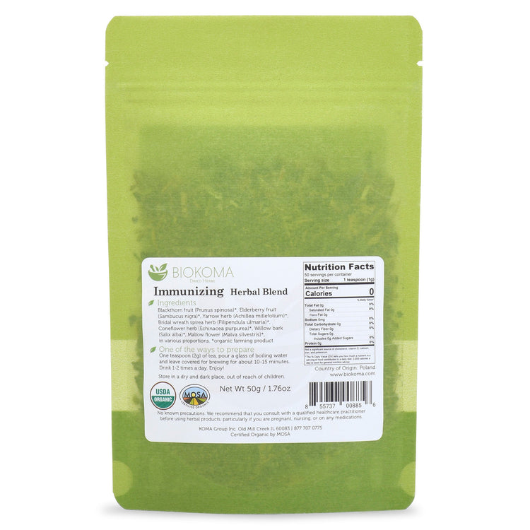 Blend Herb - Immunizing Organic Blend 50g 1.76oz