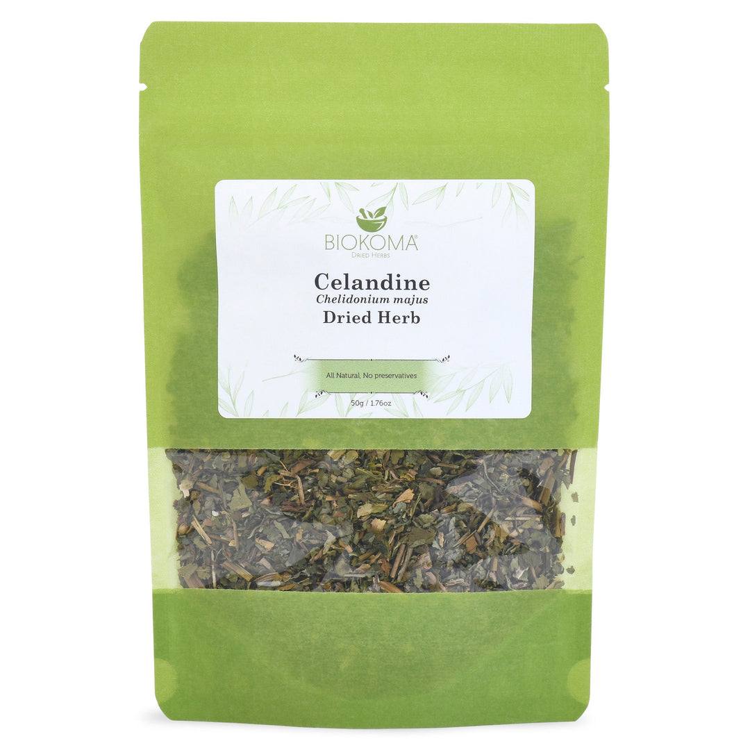 Herbal Tea - Celandine (Chelidonium Majus) Dried Herb 