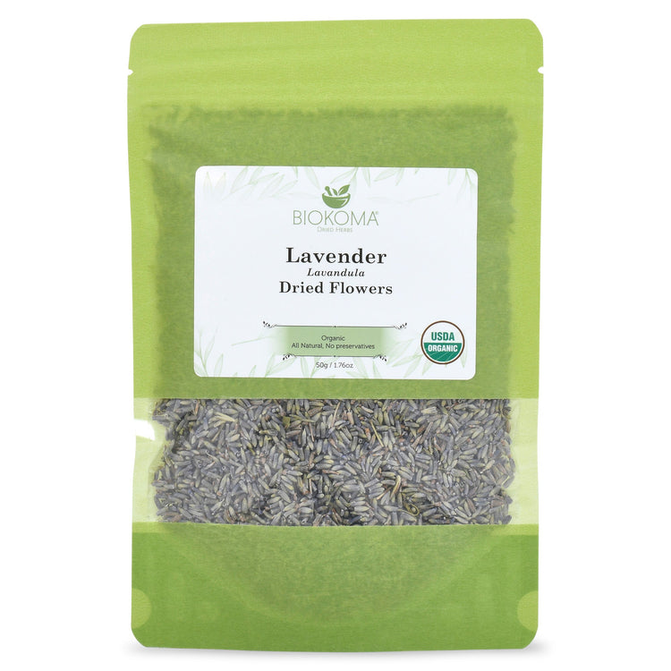 Lavender (Lavandula) Organic Dried Flowers Herbal Tea