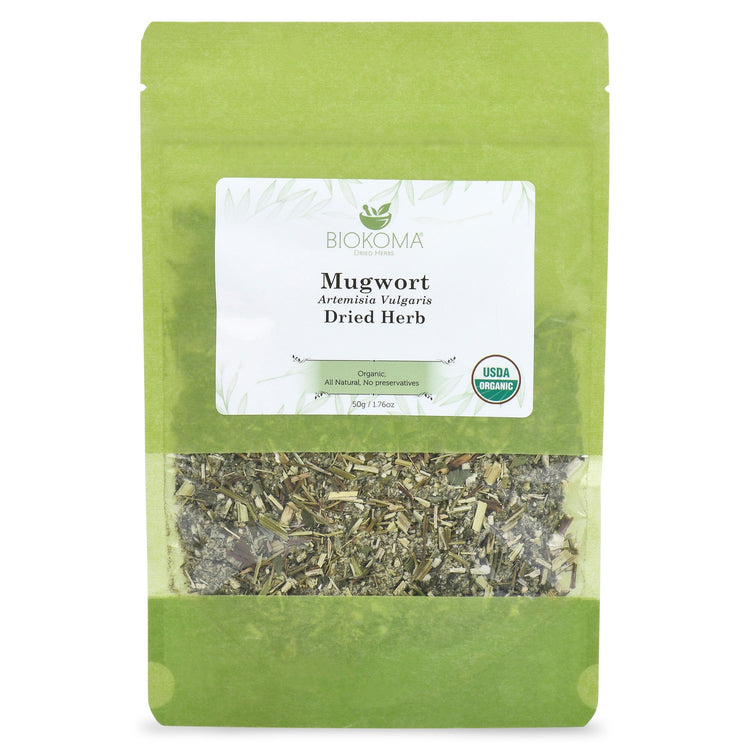 Organic Mugwort (Artemesia Vulgaris) Organic Dried Herb