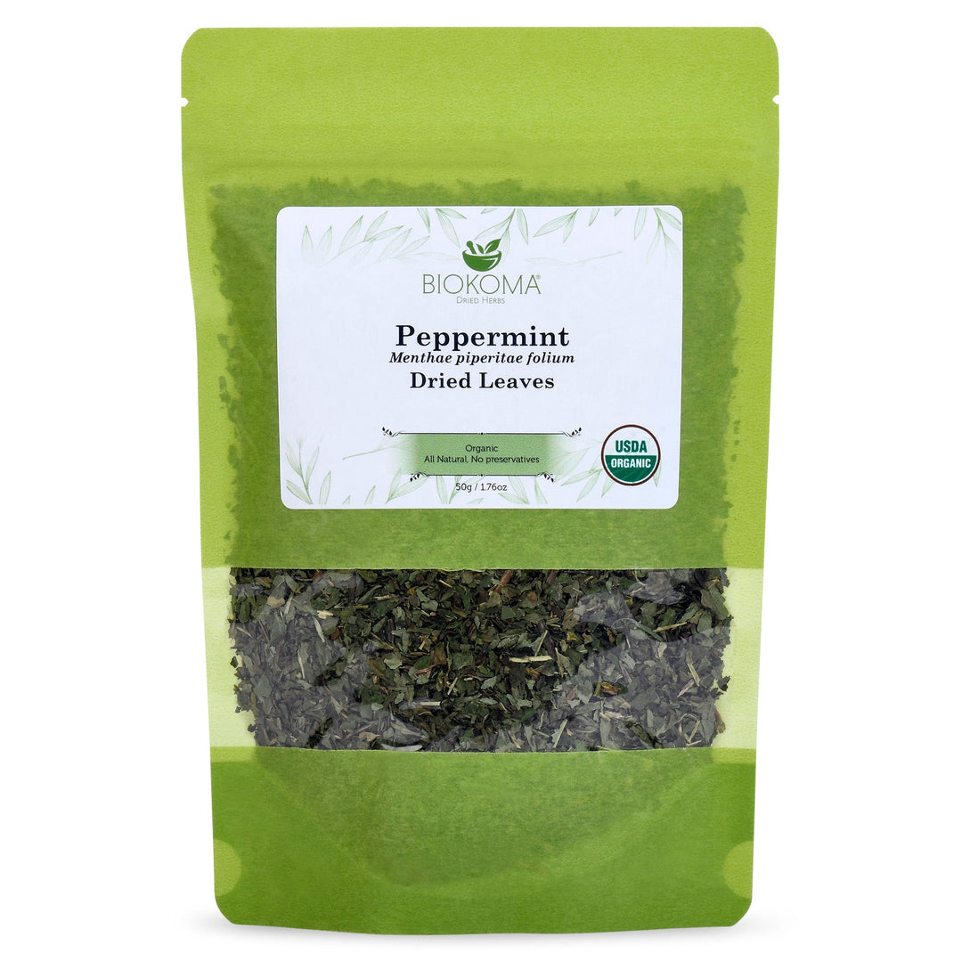Peppermint (Menthae piperitae folium) Organic Dried Leaves