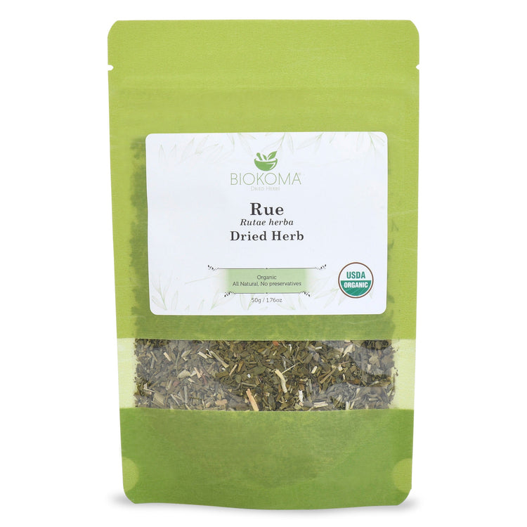 Rue (Rutae Herba) Organic Dried Herb 50g 1.76oz Herbal Tea