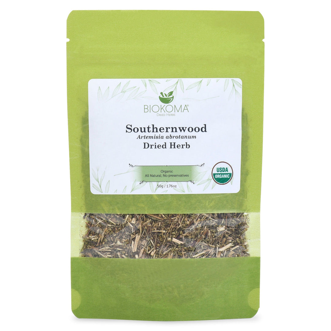 Southernwood (Artemisia abrotanum) Organic Dried Herb 